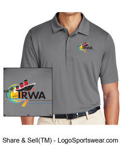 2024 Conference Exclusive! Team 365 Mens Zone Performance Polo, Printed Design Zoom